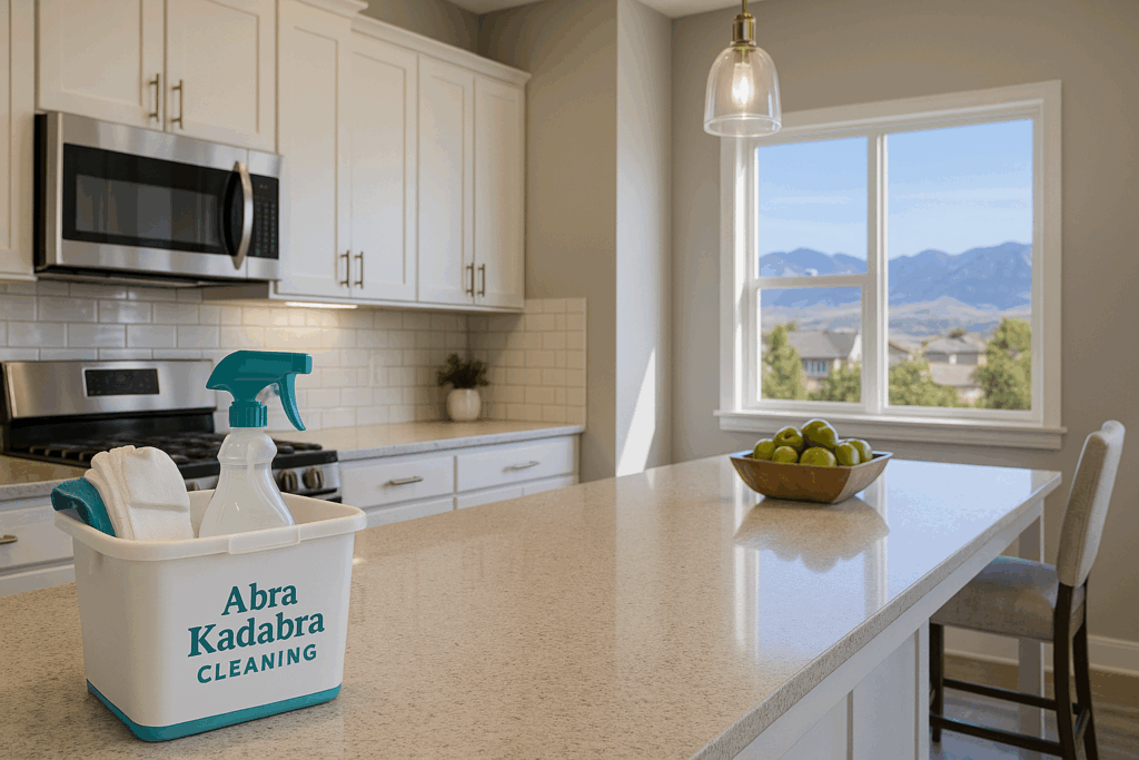 House cleaning in Falcon, Colorado (kitchen)